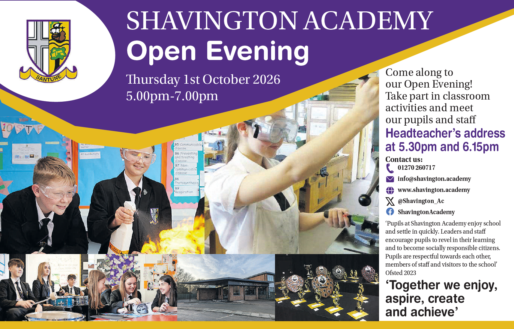 Open Evening 2026