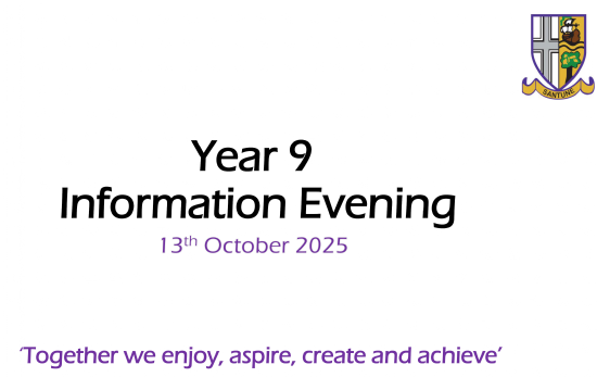 Year 9 Information Evening