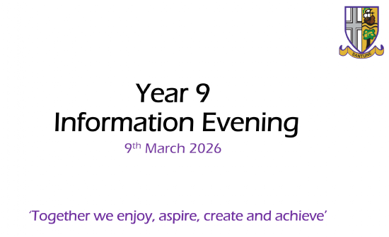 Year 9 Information Evening 2026